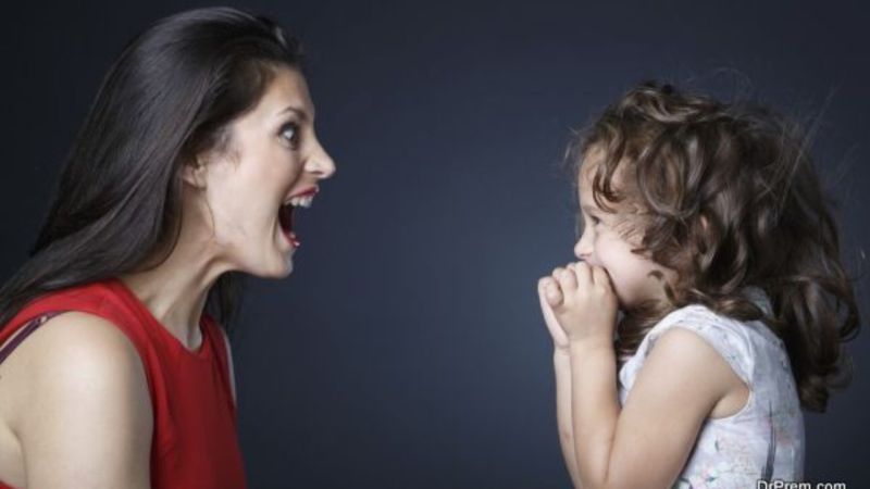 Effects of yelling on children